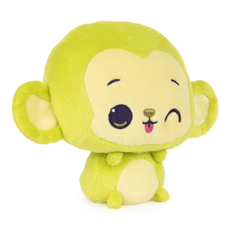 GUND Drops, Joey Bananas, Expressive Premium Stuffed Animal Soft Plush Pet, Green, 6"