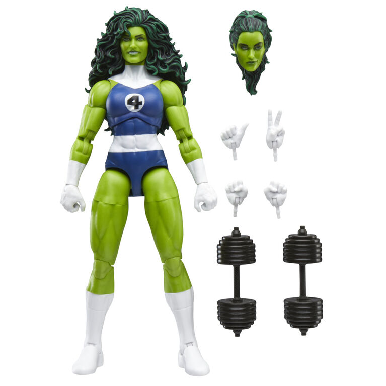 Marvel Legends Series, figurine She-Hulk inspirée bandes dessinées Fantastic Four