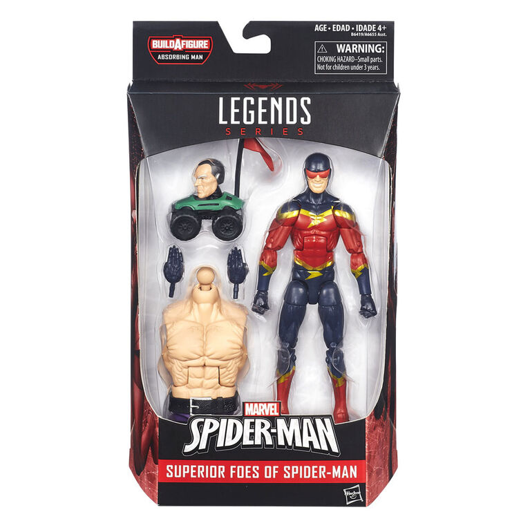 Marvel Legends Series: Superior Foes of Spider-Man: Marvel's Speed Demon.