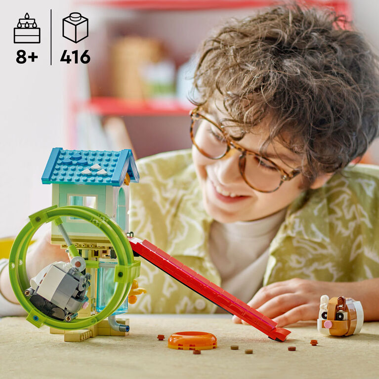 LEGO Creator 3 in 1 Hamster Wheel Animal Toy, Build and Rebuild 31155