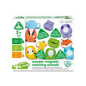 Early Learning Centre Wooden Magnetic Matching Animals - R Exclusive