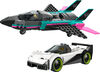LEGO City Jet vs. Car Building Toys for Kids - Pretend Play Set for Boys & Girls, Ages 6+ - 60489