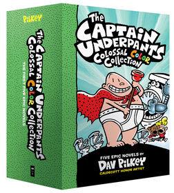 The Captain Underpants Colossal Color Collection: Books #1-5 - Édition anglaise