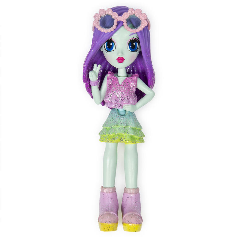 Off The Hook Style Doll, Brooklyn (Spring Dance), 4-inch Small Doll ...