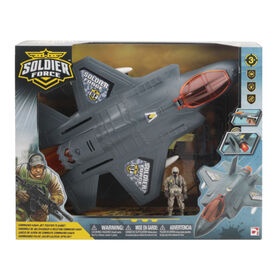 T5-Command Hawk Jet Fighter Playset - R Exclusive