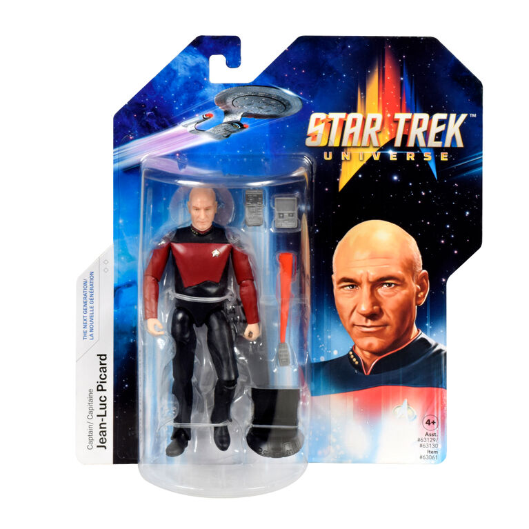Star Trek 5" Universe  Figurine: Captain Jean-Luc Picard (TNG)