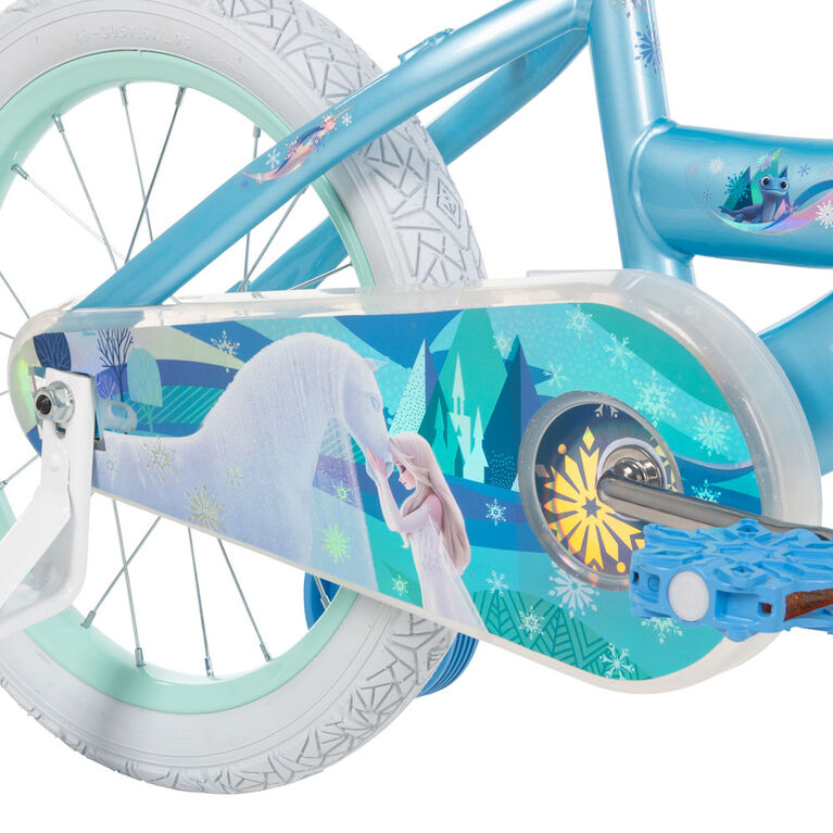 Vélo, Reines des Neiges de Disney par Huffy, 16 pouces, blanc - Notre exclusivité