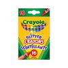 16 crayons de cire scintillants