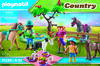 Playmobil - Cavaliers, chevaux et pique-nique