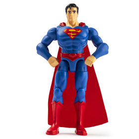 DC Comics, 4-Inch Superman Action Figure with 3 Mystery Accessories
