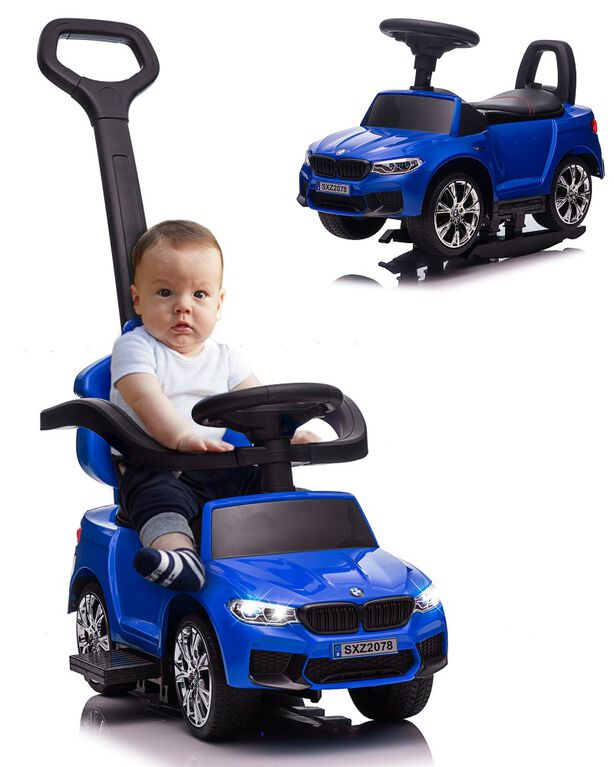 Voltz Toys BMW M5 4-en-1 voiture à pédales, bleu