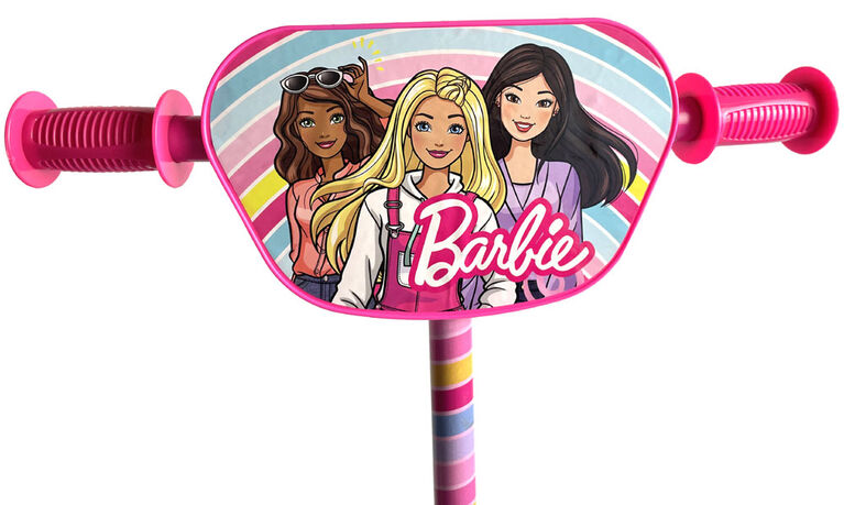 Trottinette à 3 roues Barbie - Notre exclusivité