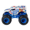 Monster Jam, Coffret de 2 véhicules authentiques Ice Cream Man vs Monster Mutt, Monster trucks en métal moulé à l'échelle 1:64.