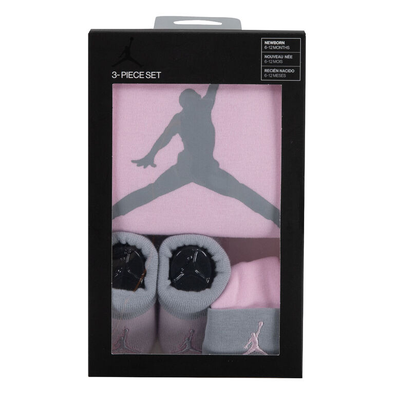 Ensemble Jordan - Rose - Taille 0/6M