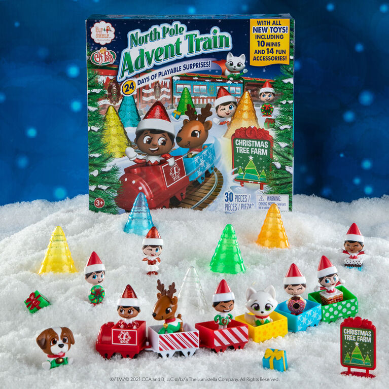 North Pole Advent Train - English Edition