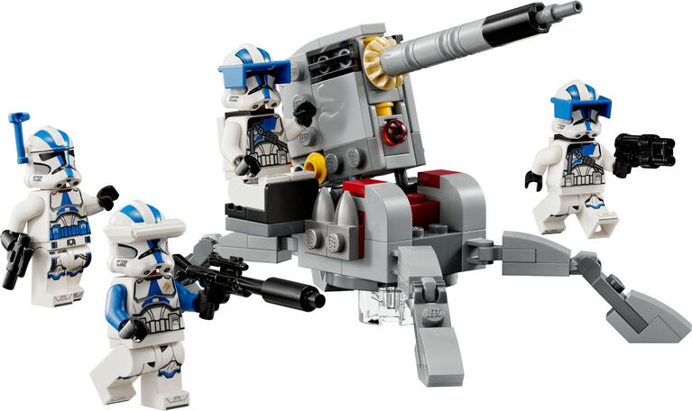 LEGO Star Wars Ensemble de combat de Clone Troopers de la 501e Légion 75345 Jeu de construction (119 pièces)