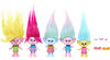Coffret multiplie Fête Chatoyante ​DreamWorks Trolls Band Together avec 5 petites poupées et 2 accessoires capillaires