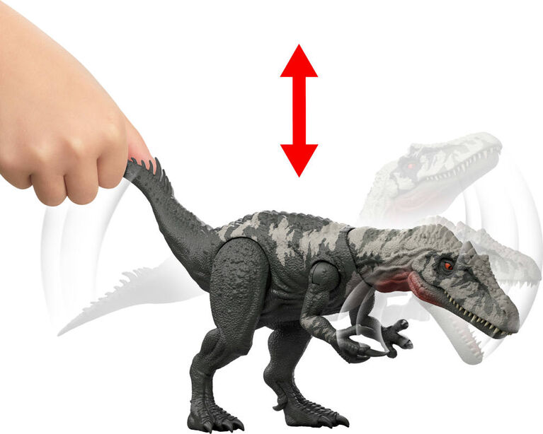 Jurassic World Rebirth Gigantic Thrashers Chilantalsaurus Dinosaur Figure
