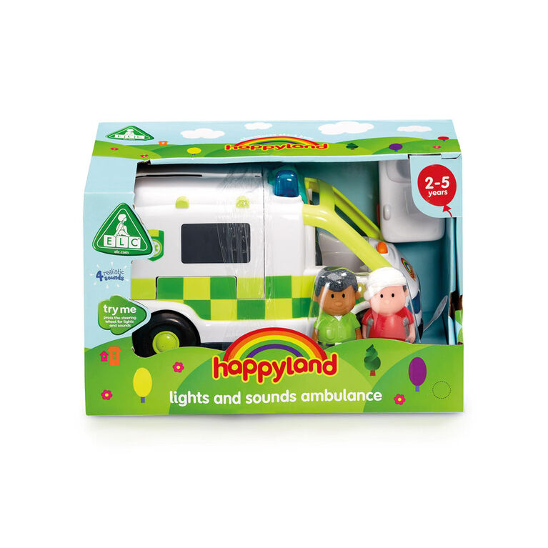 Happyland Lights and Sounds Ambulance - Édition anglaise - Notre exclusivité