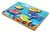 Baby Shark Chunky Wood Sound Puzzle - English Edition