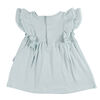 Gerber Childrenswear - 2-Piece Dress + Diaper Set Aqua Blue