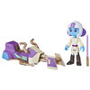 Star Wars Les Aventures des Petits Jedi figurine Lys Solay avec Speeder Bike, échelle 10 cm, jouets préscolaires Star Wars