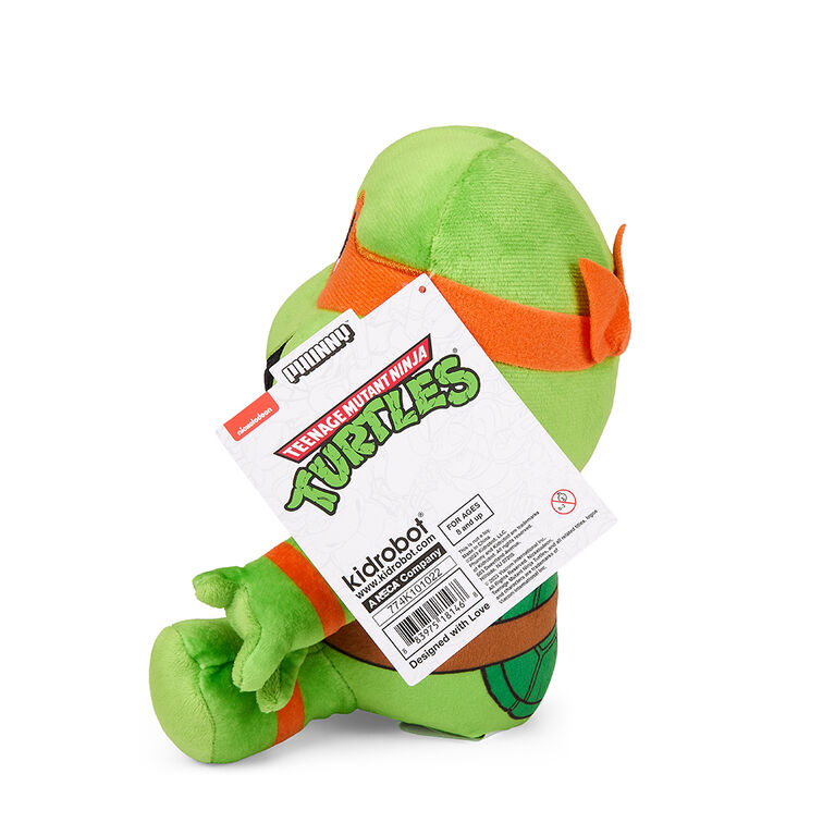 Teenage Mutant Ninja Turtles (Cartoon) - 7.5" Phunny Peluche - Michelangelo - Édition anglaise - Notre exclusivité