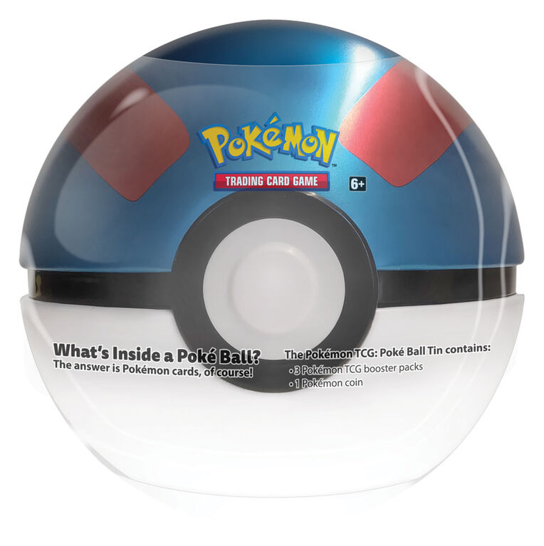 Boîte Pokéball Pokémon - 3e vague - Grande boule. - Édition anglaise