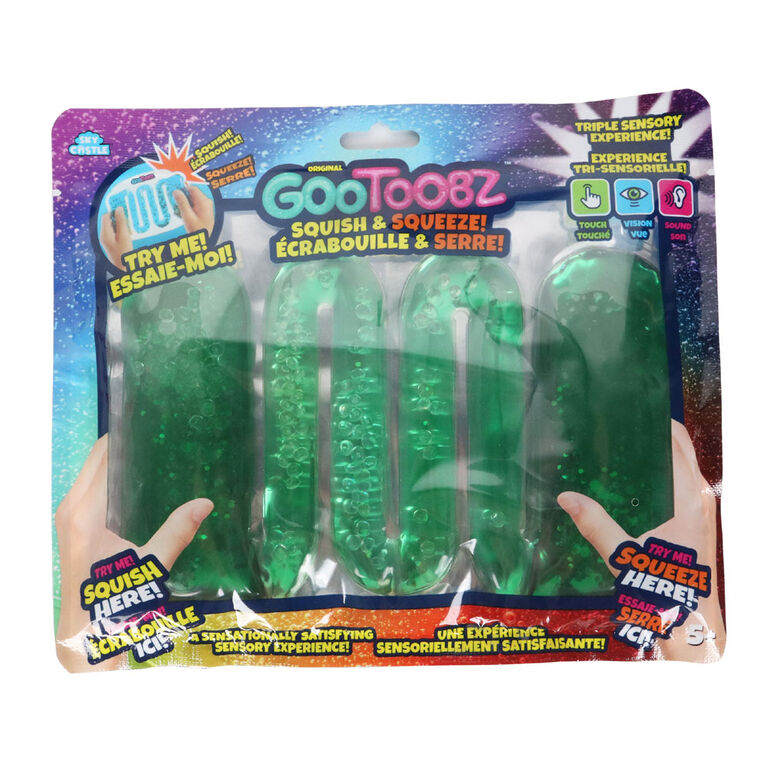 GooToobz Fidget Sensory Toy - Rumble Rush Green