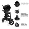 Rito Plus Folding Stroller/ Trike Black