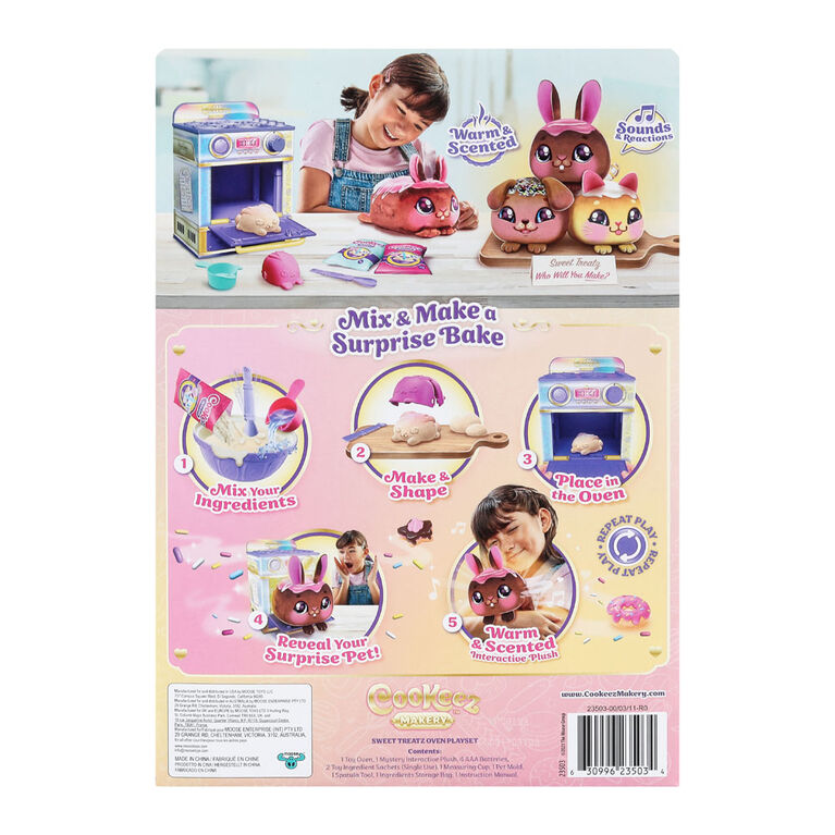Cookeez Makery Oven Playset - Sweet Treatz