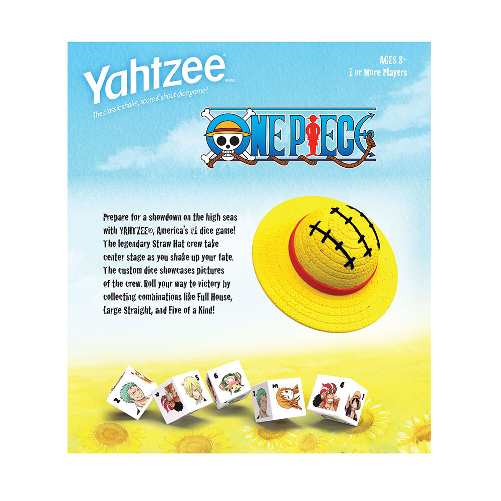 USAopoly YAHTZEE: One Piece - English Edition