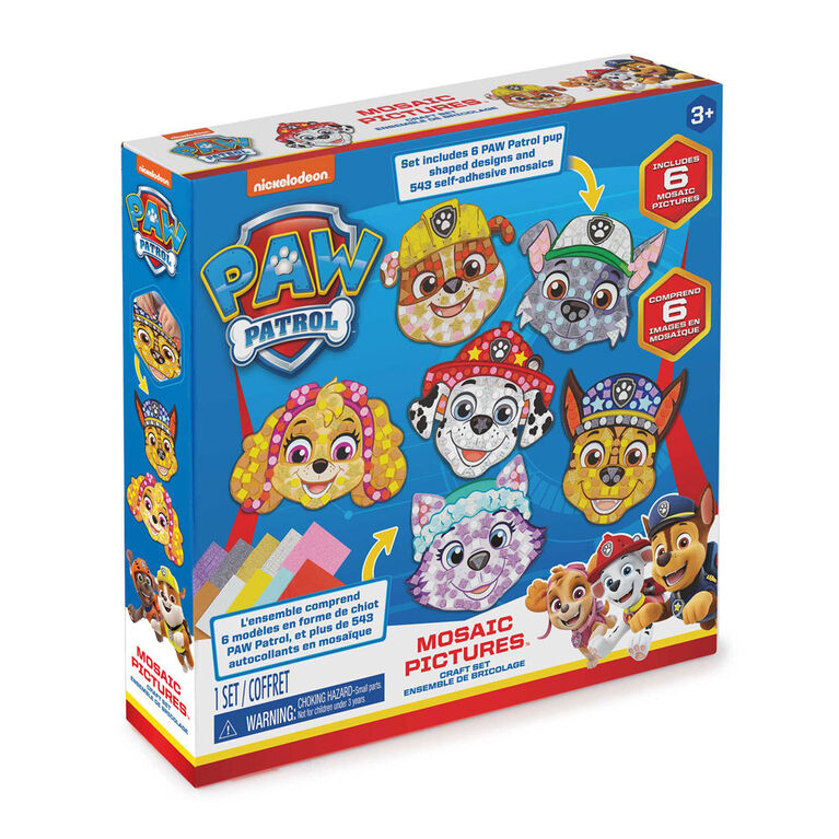 Paw Patrol Mosaic Pictures Craft Set - R Exclusive