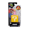 The Super Mario Bros. Movie - 1.25" Mini Figure with Question Block - Peach