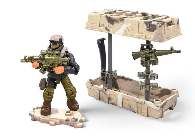 Mega Construx - Call of Duty - Caisse d'armes pour les tactiques du désert