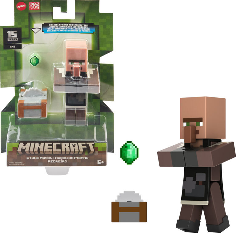 Minecraft Action Figures & Accessories Collection Stone Mason