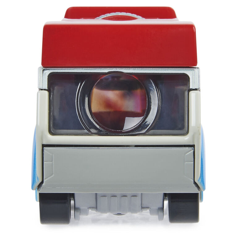 PAW Patrol, Jouet viseur Peek-A-View Vehicle Paw Patroller True Metal du film avec 4 scènes