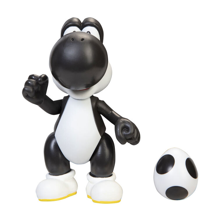 Nintendo 4" Figure: Black Yoshi with Egg