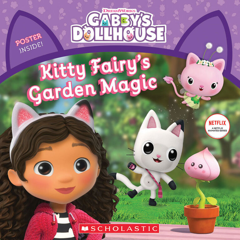 Gabby'S Dollhouse: Kitty Fairy'S Garden Magic - English Edition