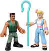 Imaginext Disney Pixar Toy Story Combat Carl and Bo Peep Figures