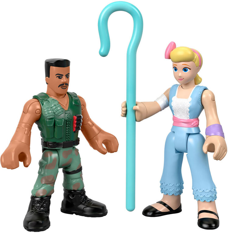 Imaginext Disney Pixar Toy Story Combat Carl and Bo Peep Figures
