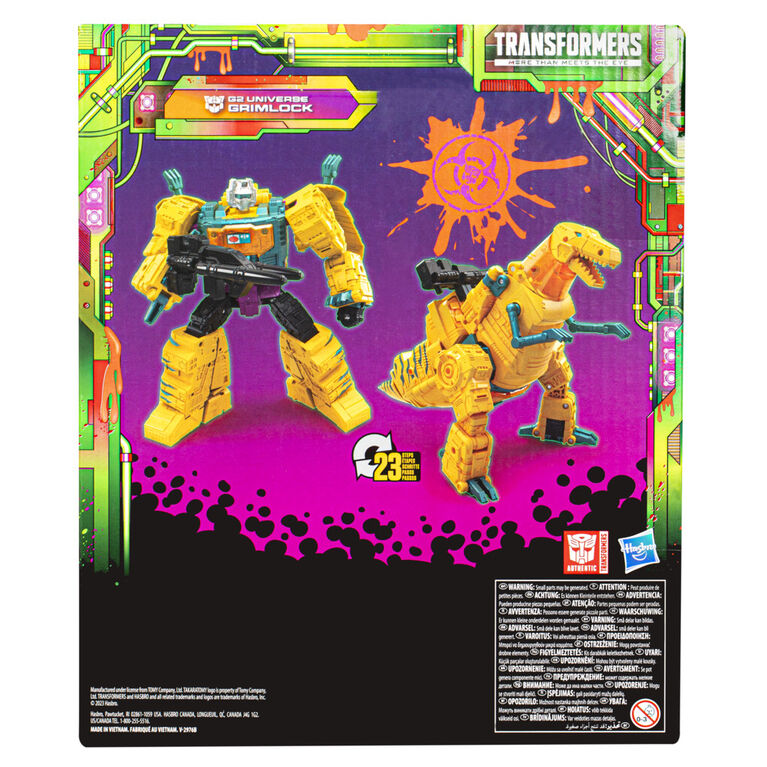 Transformers Toys Legacy: Evolution G2 Universe Grimlock Converting Action Figure (8.5")