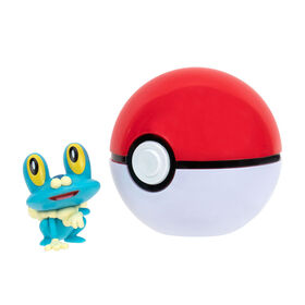 Pokémon Clip 'N' Go - Froakie & Poké Ball