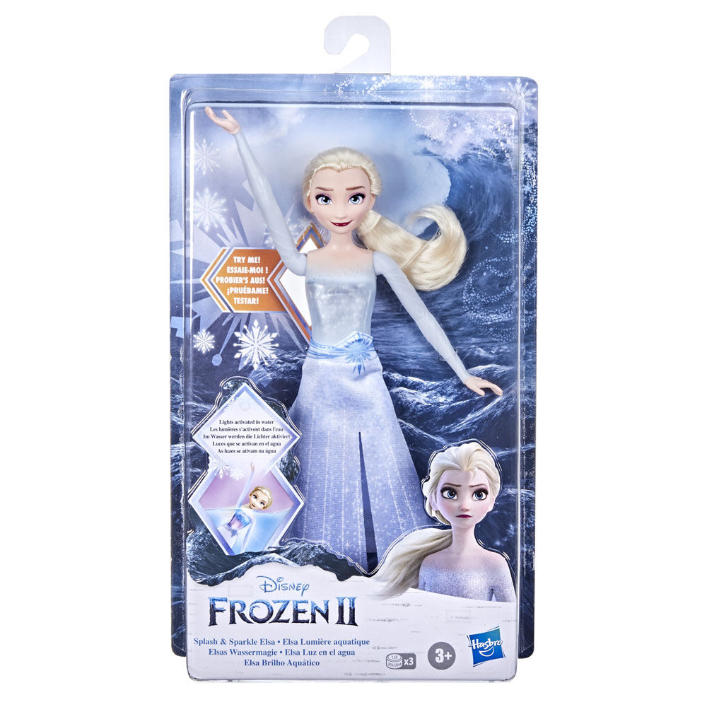 Mattel disney frozen sparkle princess elsa hot sale doll