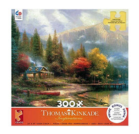 Ceaco Thomas Kinkade Inspirational 300-Piece Puzzle The End of a Perfect Day
