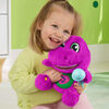 Fisher-Price Barney's World Sing Along Barney Plush, 10.5-inch Figure, Songs, Sounds & Soft Texture