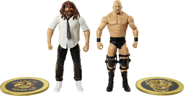 WWE Championship Showdown "Stone Cold" Steve Austin vs Mankind 2-Pack