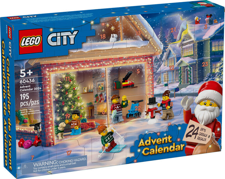 LEGO City Le calendrier de l'Avent 2024 60436