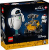 LEGO Disney & Pixar WALL-E & EVE Building Set for Adults, Ages 18+ - Disney Room Décor - 43279