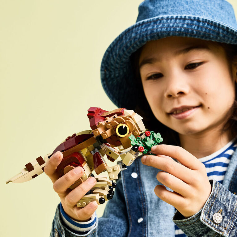 LEGO Jurassic World Baby Dinosaur Dolores: Aquilops Kids Toy, 7+ - Jurassic World Building Toy - 76970